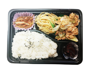 回鍋肉弁当