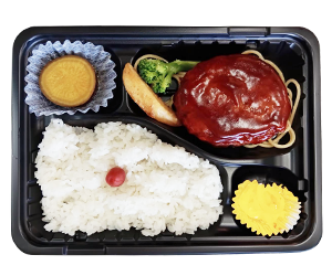 煮込みハンバーグ弁当