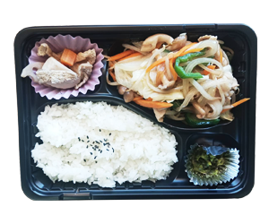 肉野菜炒め弁当