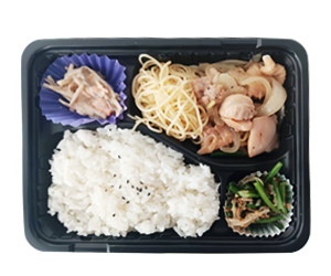 鶏の塩ダレ炒め弁当