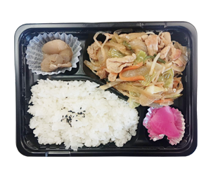 野菜炒め弁当